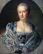 Francois-Hubert Drouais Portrait of Countess Darya Petrovna Saltykova Spain oil painting artist